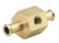 Fuel Block with 0-15 PSI Liquid Filled Fuel Pressure Gauge Fits carbureted applications Mr Gasket