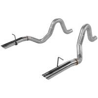 Pre-Bent Tailpipes Fits 1986-1993 Mustang Lx 5.0L Engine & 1986 Mustang Gt 5.0L Engine 3.0 Inch Pipes Flowmaster