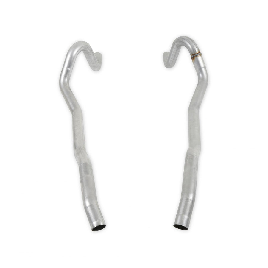 Pre-Bent Tailpipes Fits 1963-1974 Mopar A-Body 2.5-Inch Mandrel Bent Aluminized Steel Tailpipes Flowmaster