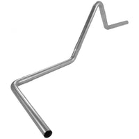 Universal Single Tailpipe Kit 2.50-Inch Universal 4-Piece Aluminized Steel Exhaust Tubing Flowmaster