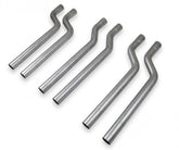 S-Bend Kit Exhaust S-Bend Assortment 2.50 Inch Tubing Various Offsets Set Of 6 Flowmaster