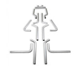 U-Fit Dual Exhaust Kit 16 Pc. Universal Dual Exhaust Tubing Kit 2.50-Inch Mandrel-Bent Aluminized Steel Tubing Flowmaster