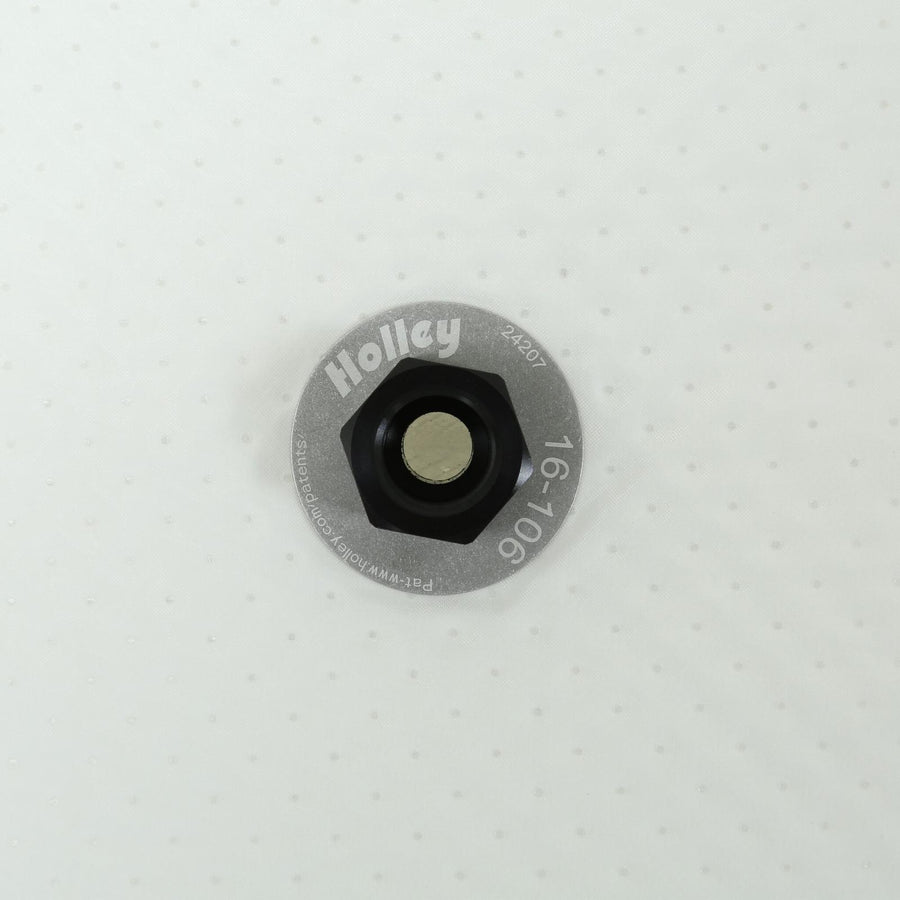 11 X 11 Hydrama, Square Center Outlet Pick-Up with -1/2 NPT Fitting Fitting Location Designed for Universal Use Holley