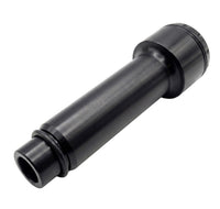 CVF Racing Stealth Black billet oil fill tube and cap for Oldsmobile 350 and 455, B-455-OIL-TUBE