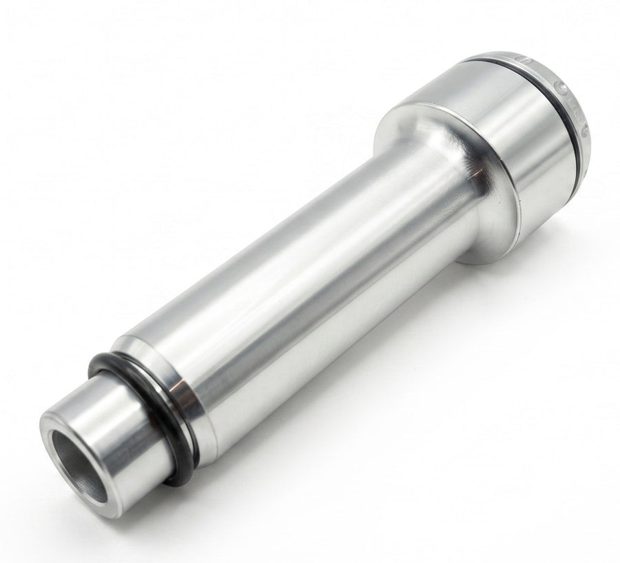 CVF Racing Polished billet oil fill tube and cap for Oldsmobile 350 and 455, 455-OIL-TUBE