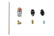 Nitrous Bottle Purge Valve For -6An Line Black NOS