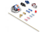 Ntimidator Illuminated Led Nitrous Purge Kit Ntimidator' Illuminated Blue Led Nitrous Purge Kit Nitrous Kits W/-4An Feed Line NOS
