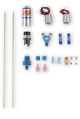 Ntimidator Illuminated Dual Led Nitrous Purge Kit Ntimidator' Illuminated Dual Blue Led Nitrous Purge Kit Nitrous Kit W/-4An Feed Line NOS