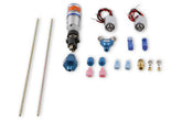 Ntimidator Illuminated Dual Led Nitrous Purge Kit Ntimidator' Illuminated Dual Blue Led Nitrous Purge Kit Nitrous Kit W/-4An Feed Line NOS