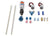 Ntimidator Illuminated Dual Led Nitrous Purge Kit Ntimidator' Illuminated Dual Blue Led Nitrous Purge Kit Nitrous Kit W/-4An Feed Line NOS