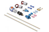 Ntimidator Illuminated Dual Led Nitrous Purge Kit Ntimidator' Illuminated Dual Blue Led Nitrous Purge Kit Nitrous Kit W/-4An Feed Line NOS