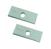 Traction Bar Wedge Sets 4 Degree Traction bar wedge set with 4 degree shim angle, aluminum Mr Gasket