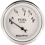 AutoMeter Traditional incandescent lighting illuminates around the perimeter of the dial 1607