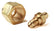 Nitrous Bottle Nut & Nipple Nitrous Bottle Nut & Nipple For Standard Medical Bottle Type Nut & -4An Nipple (326 Type) Sniper' NOS