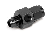 Fuel Pressure Gauge Adapter -6 Male To -6 Female 1/8Npt Gage Adapter Black NOS