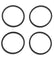 Wilwood O-Ring Kit - 1.62in Square Seal - 4 pk.