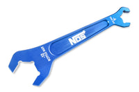Nitrous Bottle Nut Wrench-Blue Fits 1-1/4 (-12An) Bottle Nuts And 11/16 (-6An) Supply Lines NOS