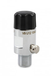 Mini Hi-Flo Nitrous Bottle Valve Hi-Flo' Nitrous Bottle Valve For 1 Lb 2 Lb & 2.5 Lb Bottles NOS