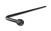 90 Degree Nitrous Bottle Blowdown Tube Black Racer Safety Black Aluminum 90 Degree Blowdown Tube NOS