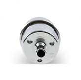 Chrome Fuel Filter Street/strip Carbureted Applications Post Filter Universal Fit for 3/8 Fuel Line Holley