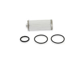 Fuel Filter Element and O-Ring Kit Fits 260 GPH HP Billet Fuel Filters 10 Micron Holley
