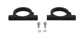 Black Mounting Bracket for HP Billet Fuel Filters Fits 100 GPH HP Billet Fuel Filter W/ 1.5 Diameter (38.1 Mm) I.D Mounting Bolt Holes C/l to C/l = 2.75 & Use W/ 1/4 Mounting Bolts Each Bracket Is 1/2 Thick Holley
