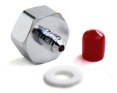Nitrous Bottle Nut & Washer -4An Nitrous Bottle Nut Adapter & Washer NOS