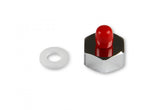 Nitrous Bottle Nut & Washer -4An Nitrous Bottle Nut Adapter & Washer NOS