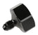 Black T7075 Aluminum 4An 660 Bottle Nut Adapter Al7075 Black NOS