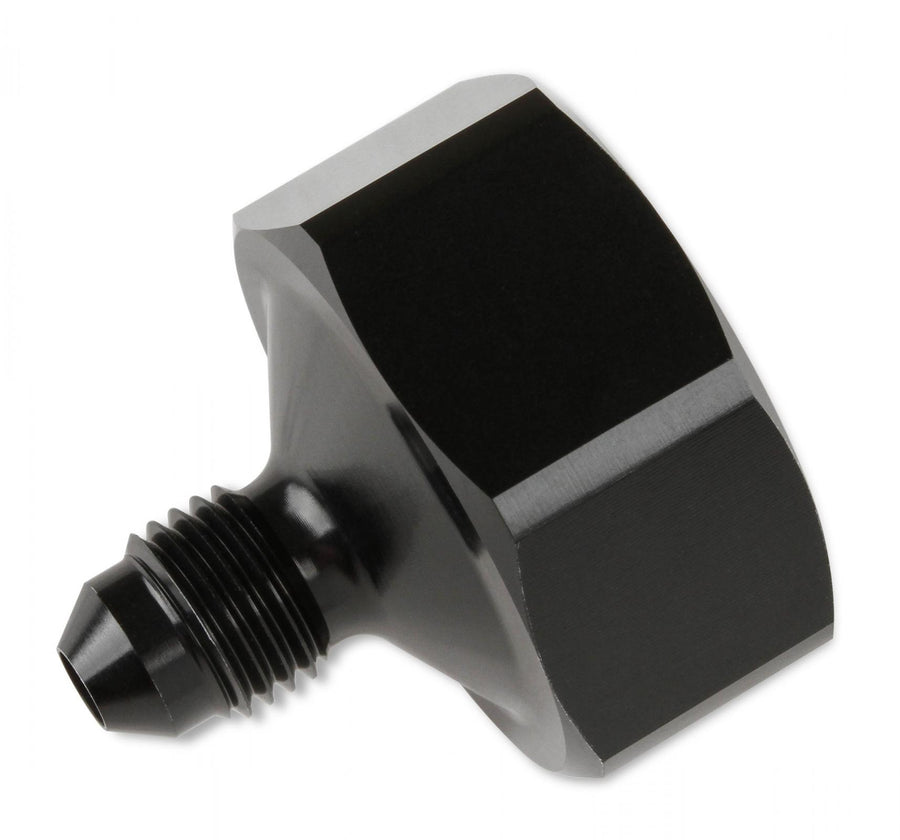 Black T7075 Aluminum 4An 660 Bottle Nut Adapter Al7075 Black NOS