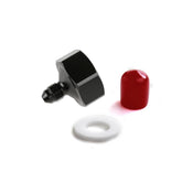 Black T7075 Aluminum 4An 660 Bottle Nut Adapter Al7075 Black NOS