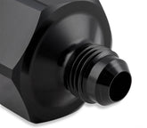 Black T7075 Aluminum 6An-660 Bottle Nut Adapter 6An -660 Bottle Nut Adapter- Al7075- Black NOS