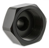 Black T7075 Aluminum 6An-660 Bottle Nut Adapter 6An -660 Bottle Nut Adapter- Al7075- Black NOS