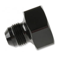 Black T7075 Aluminum 8An-660 Bottle Nut Adapter 8An -660 Bottle Nut Adapter- Al7075- Black NOS