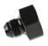 Black T7075 Aluminum 8An-660 Bottle Nut Adapter 8An -660 Bottle Nut Adapter- Al7075- Black NOS