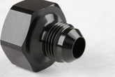 Black T7075 Aluminum 8An-660 Bottle Nut Adapter 8An -660 Bottle Nut Adapter- Al7075- Black NOS