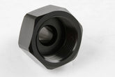 Black T7075 Aluminum 8An-660 Bottle Nut Adapter 8An -660 Bottle Nut Adapter- Al7075- Black NOS