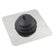 Shifter Boot Large round boot with 8 Inch Square Plate Mr Gasket