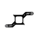 4150 Flange Dual Solenoid Bracket Diagonal Fits Fuel And Nitrous Solenoids With 1 & 1-5/8 Diameter Base NOS