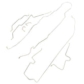 Brake Line And Fitting Kit Steel 1997-2006 Jeep Wrangler TJ OMIX