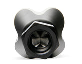 Showerhead Distribution Block Inlet -8 An O-Ring Female Port Outlet: (4) X -6 An O-Ring Female Port No Fittings Black Anodized NOS