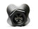Showerhead Distribution Block Inlet -8 An O-Ring Female Port Outlet: (4) X -6 An O-Ring Female Port No Fittings Black Anodized NOS