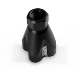 Showerhead Distribution Block Inlet -8 An O-Ring Female Port Outlet: (4) X -6 An O-Ring Female Port No Fittings Black Anodized NOS