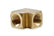 Brass Adapter T Fitting 1/8 Npt Female 1/8 Npt Male 1/8 Npt Female NOS
