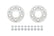 Eibach Pro-Spacer System 20mm Spacer / 5x114.3 Bolt Pattern / Hub Center 66.1 For 03-08 350Z