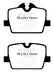 EBC 2019+ BMW Z4 G29 2.0T Bluestuff Rear Brake Pads