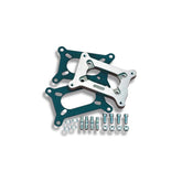 Adapter Intake Manifold Spacer Adapter Intake Manifold Adapter for Model 2300 Flange to Large Rochester 2GC Open Cast Aluminum Holley