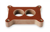 Intake Manifold Spacer for 2300 Flange 1 11/16 Bores 1 Height Phenolic Spacer Holley