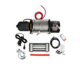 17,000 Lbs 12 Volt Electric Winch w/ Metal Cable & Roller Fairlead Anvil Off-Road