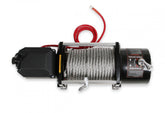 17,000 Lbs 12 Volt Electric Winch w/ Metal Cable & Roller Fairlead Anvil Off-Road